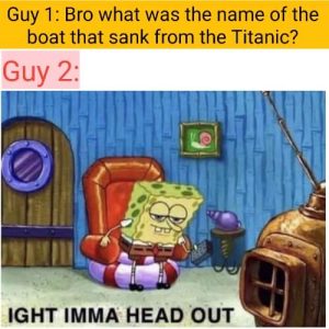 ight imma head out ight imma head out